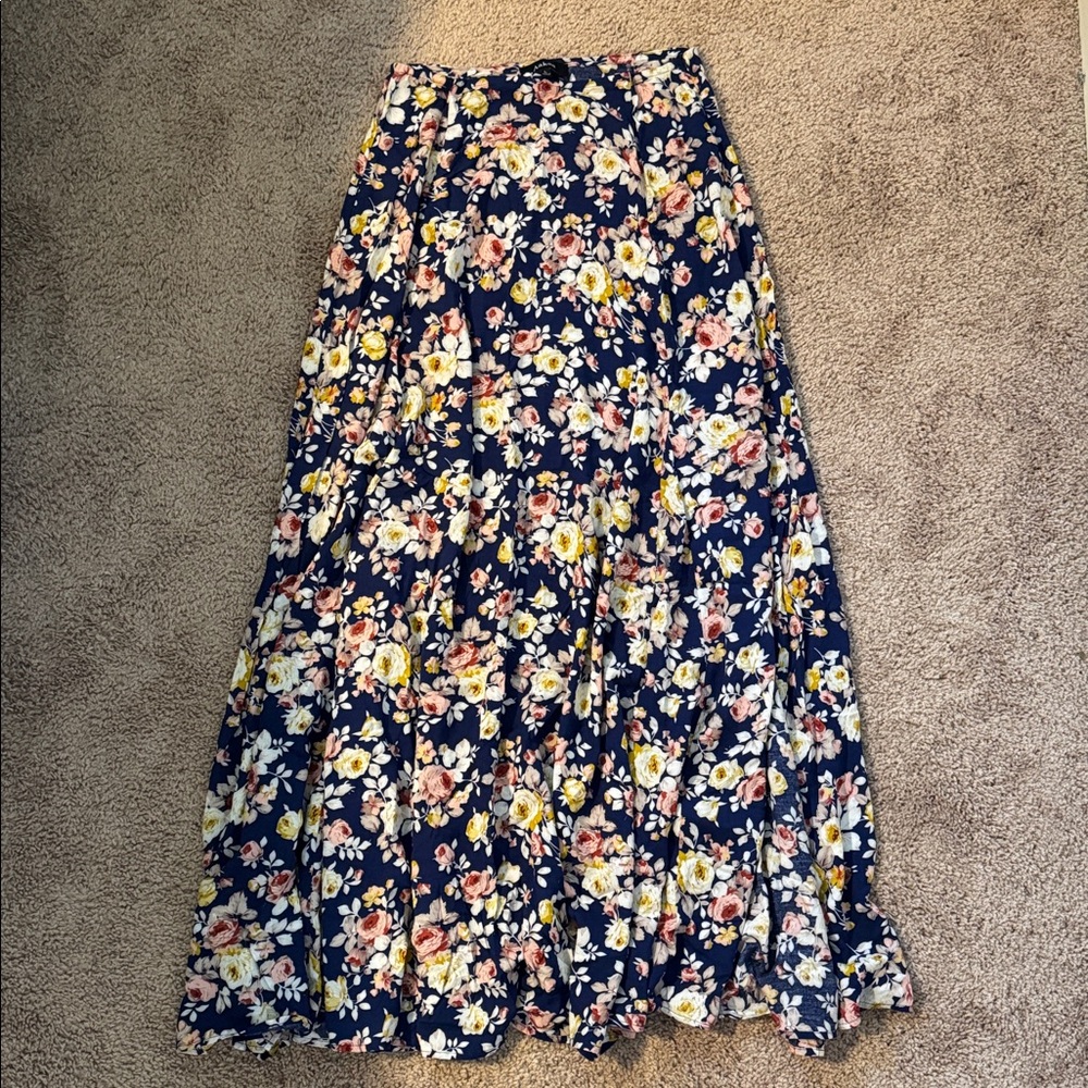 Floral Maxi Skirt